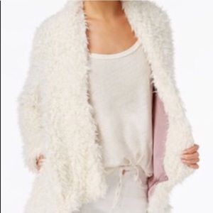 Free People Faux Fur Fluff Coat